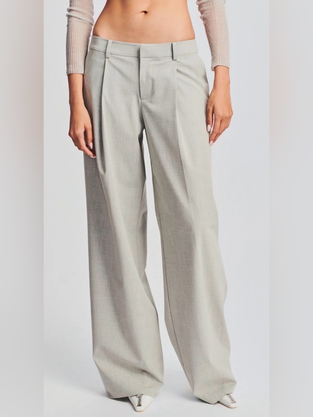NWT SER.O.YA Messi Pant Silver Trousers Medium